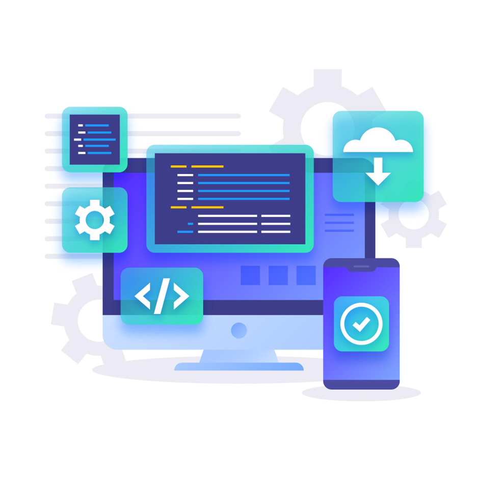 App Development Illustration